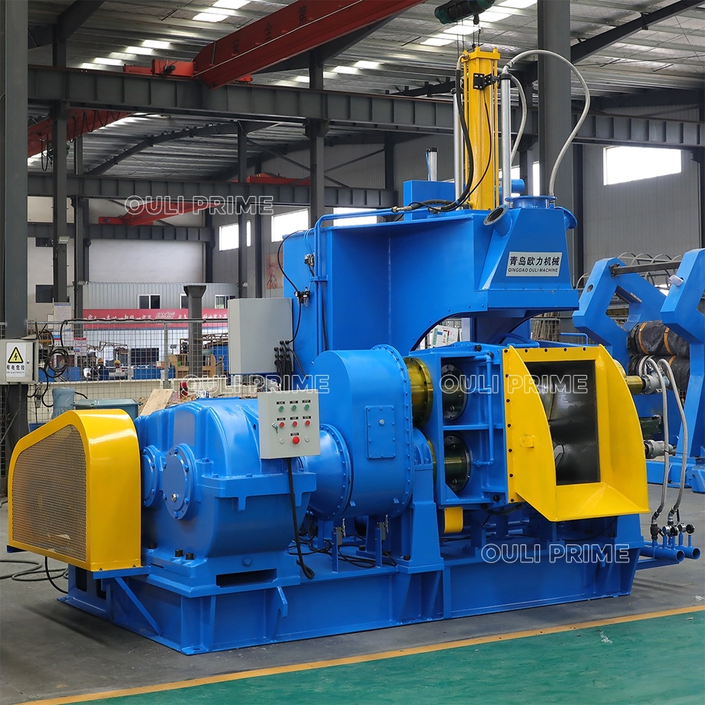 Máquina Amasadora de Caucho por Presión Hidráulica