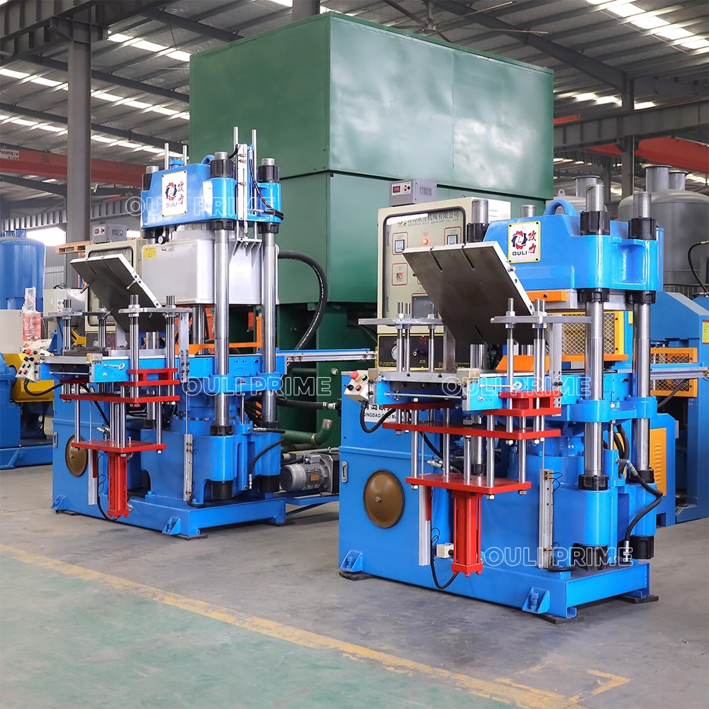 Prensa de vulcanización de caucho al vacío para moldeo