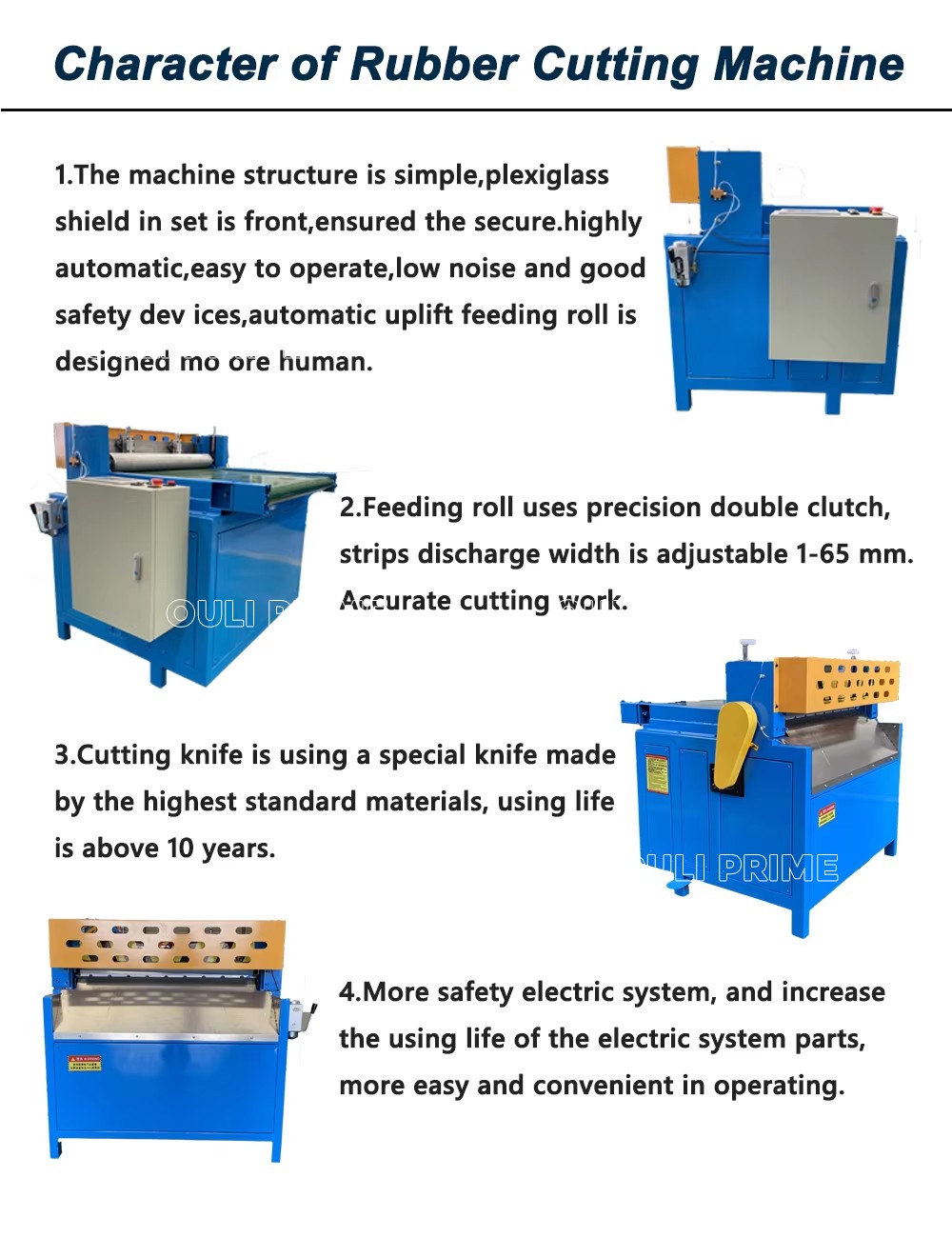 rubber strip cutter machine