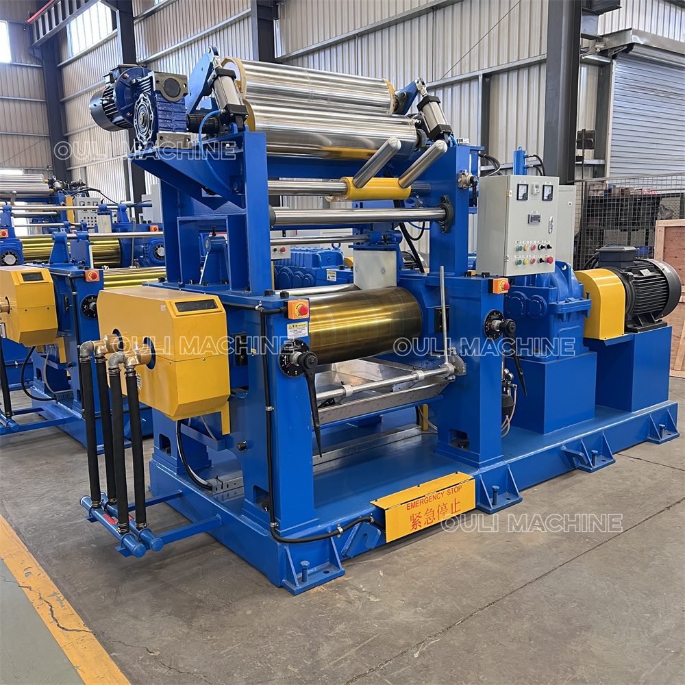 Mélangeur de stock en caoutchouc pour laminoir