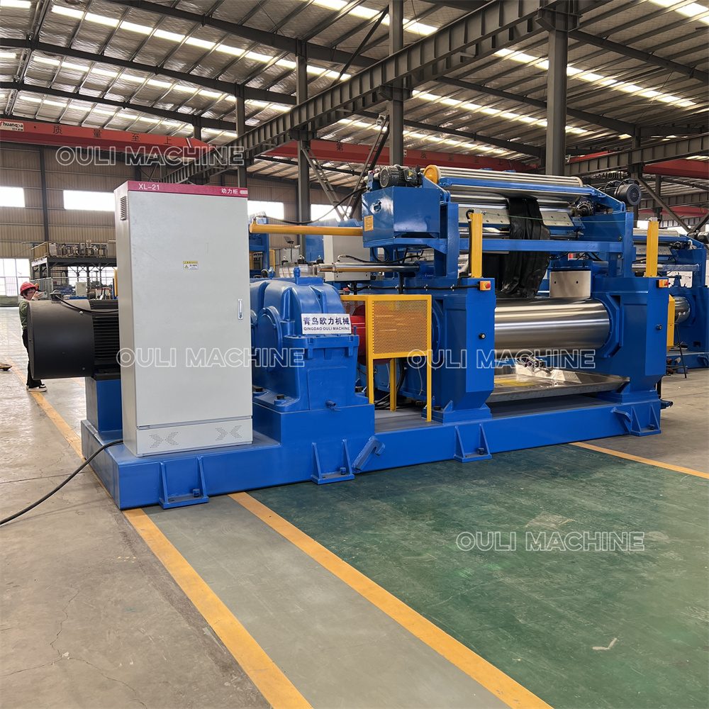 Mélangeur de stock en caoutchouc pour laminoir