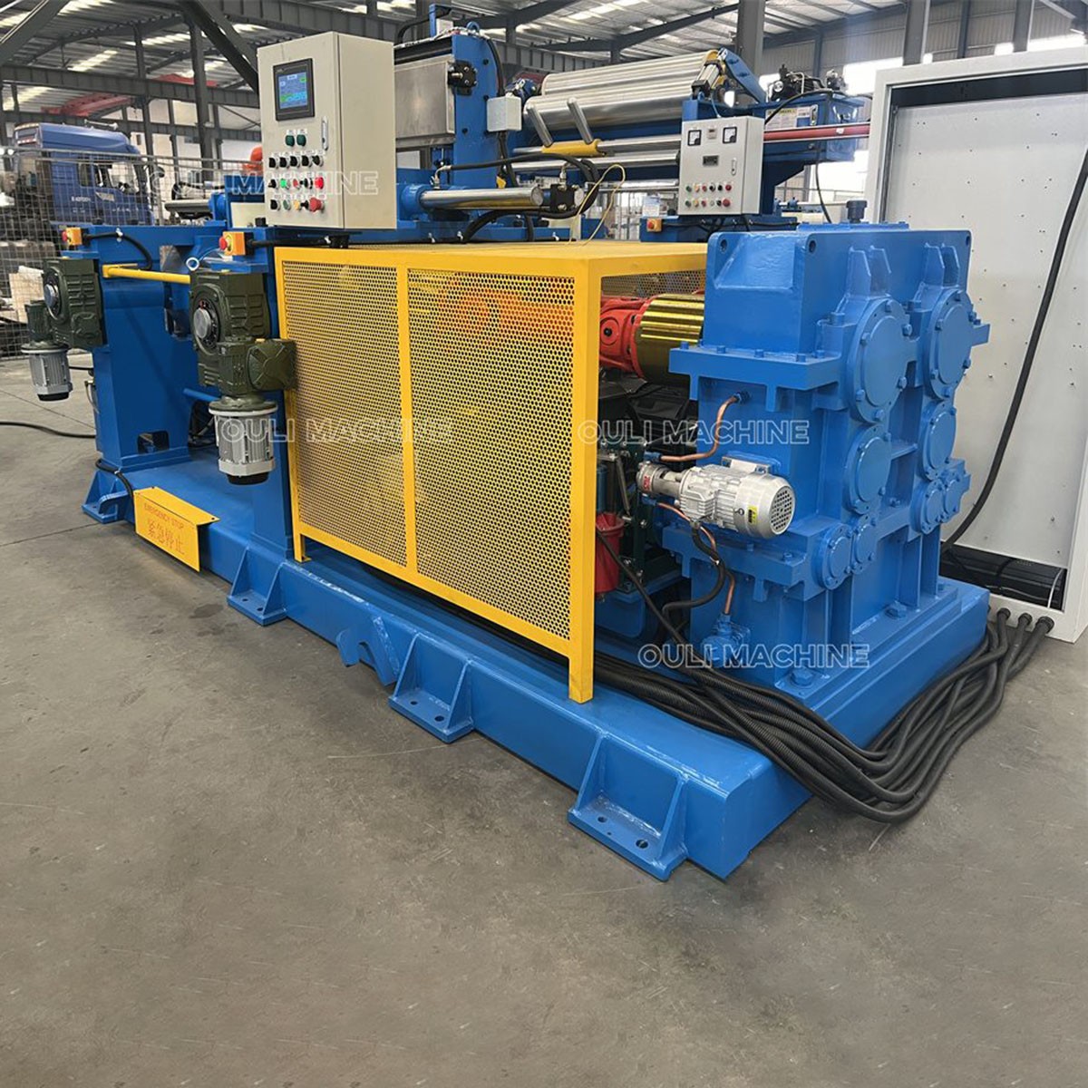 Mélangeuse à caoutchouc à double arbre