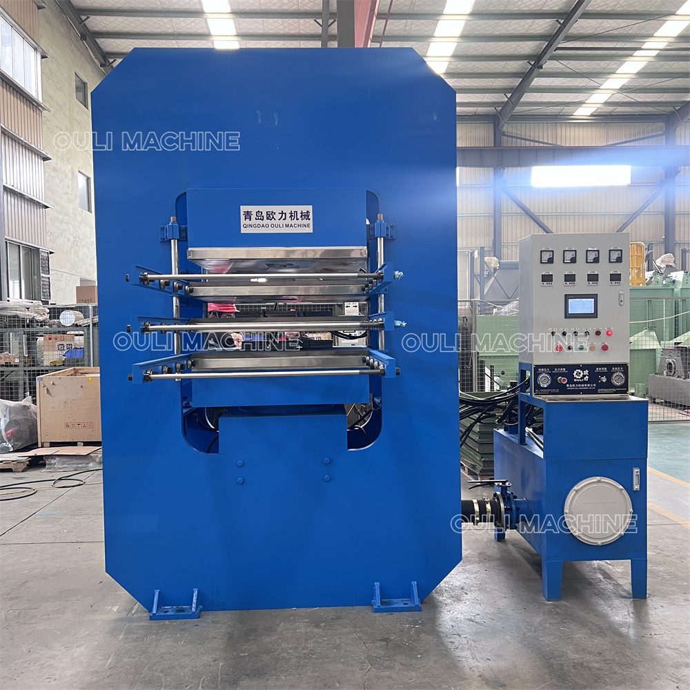 Presse de vulcanisation à structure de cadre