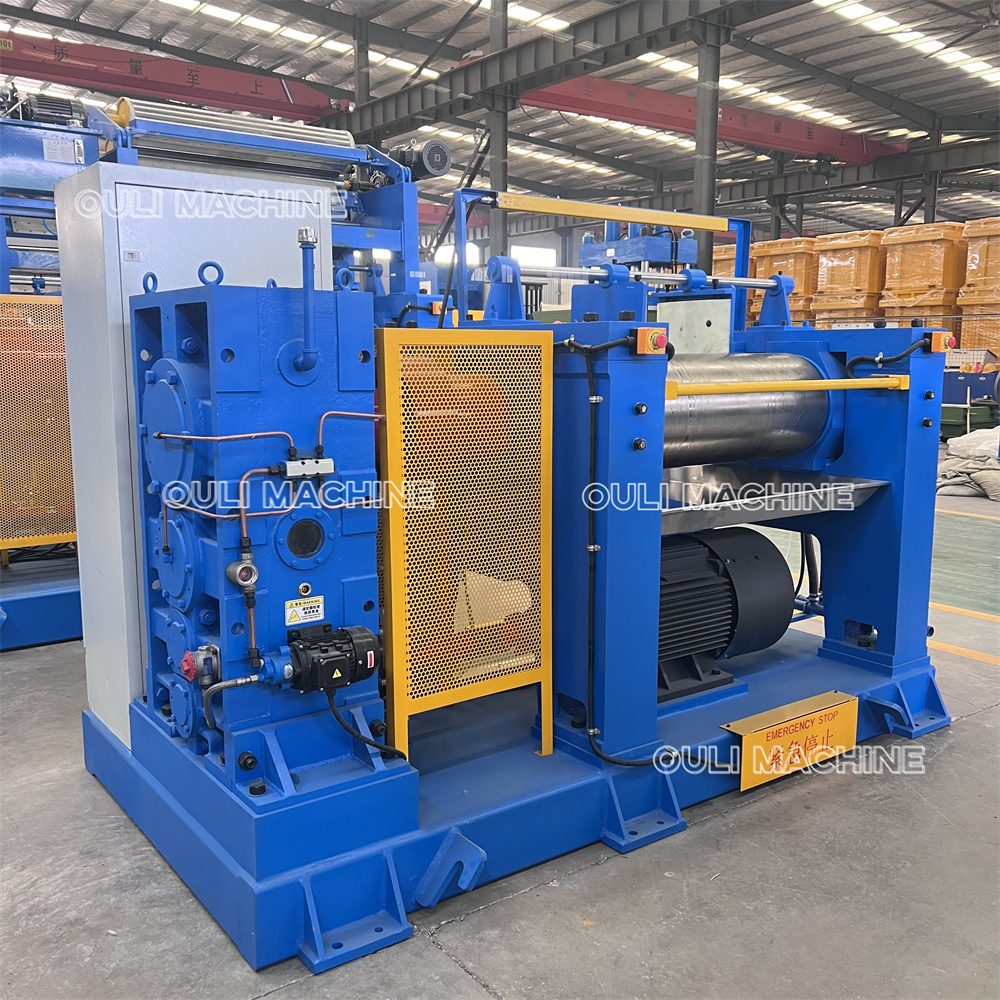 Moinho de mistura de borracha de design compacto