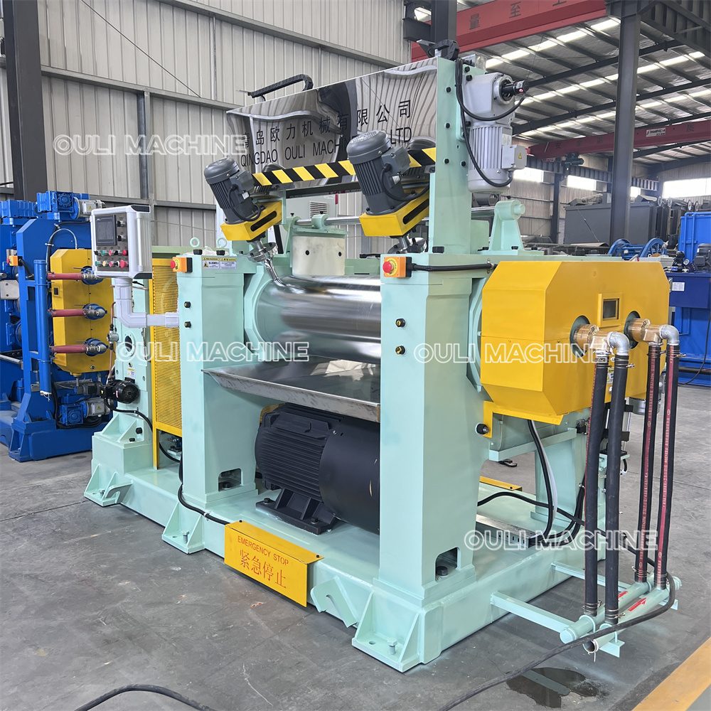 Moinho de mistura de borracha de design compacto