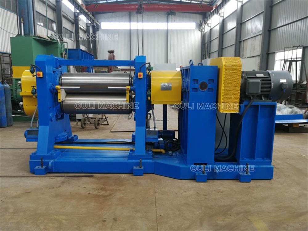 Calandra de Borracha de Dois Rolos