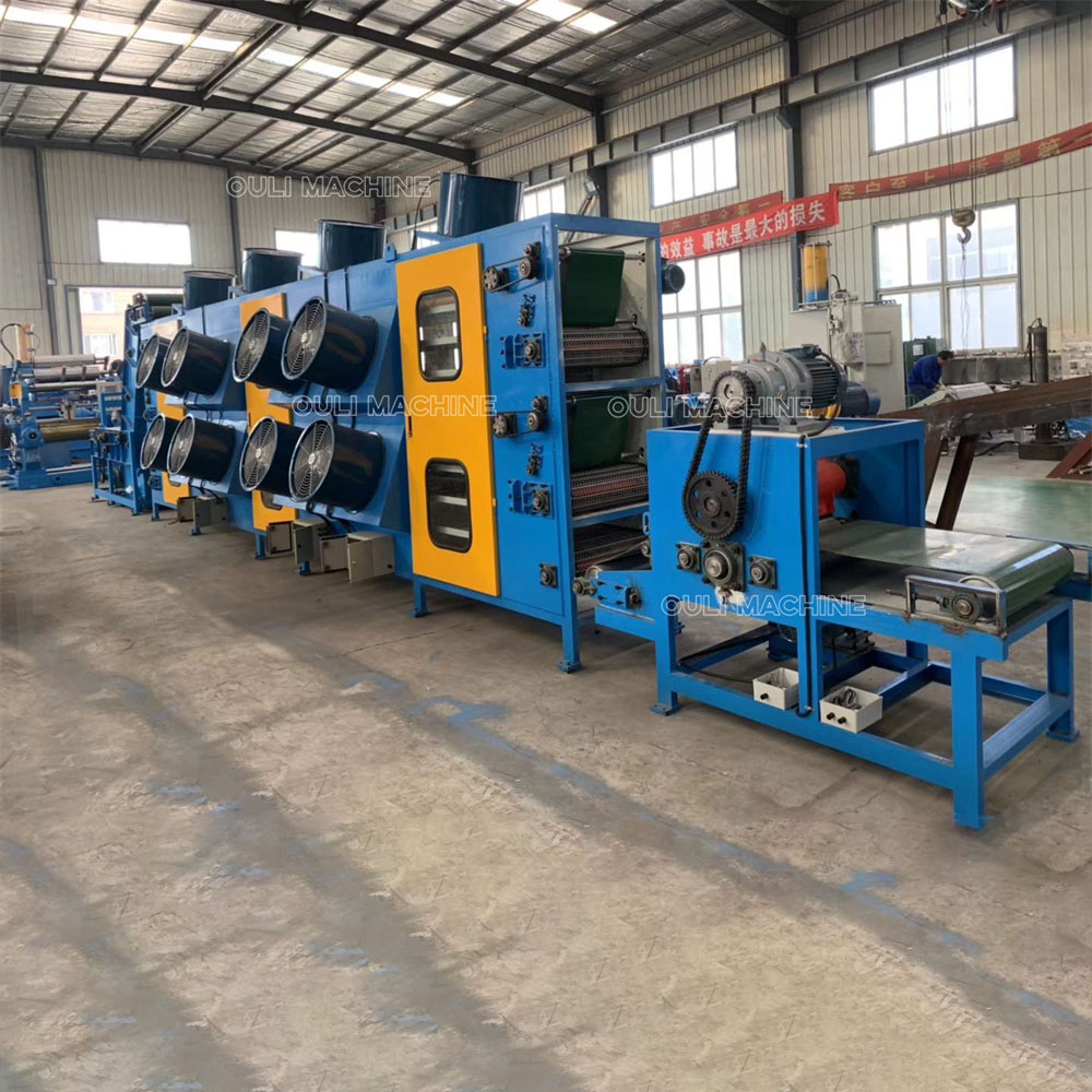 Resfriamento em lote tipo correia