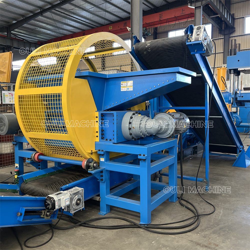 Máquina Trituradora de Pneus