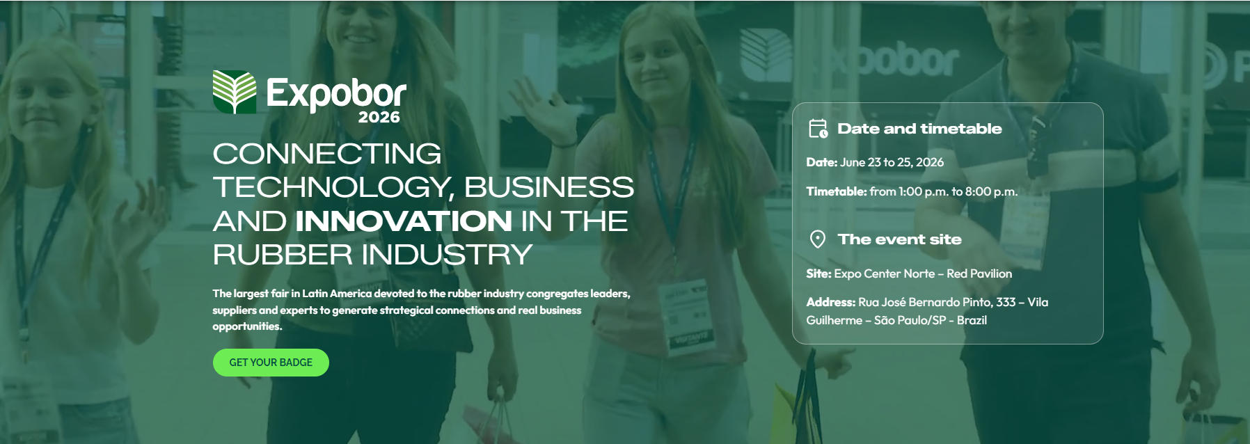 A Qingdao Ouli Machine Co., Ltd. convida você para a Expobor 2026 – Exposição da Indústria da Borracha do Brasil