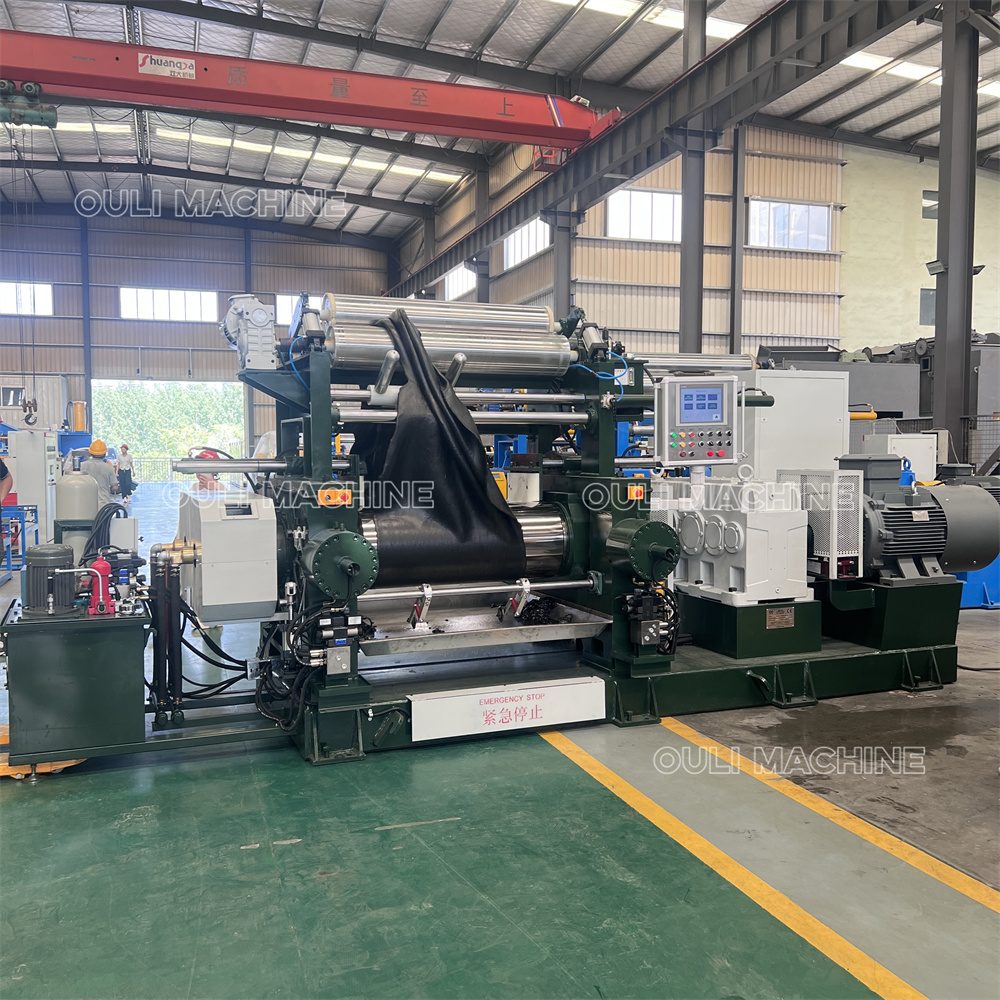 Molino de mezcla de caucho tipo hidráulico