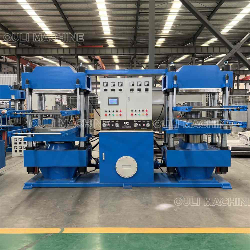 Prensa de vulcanización de estructura de columna