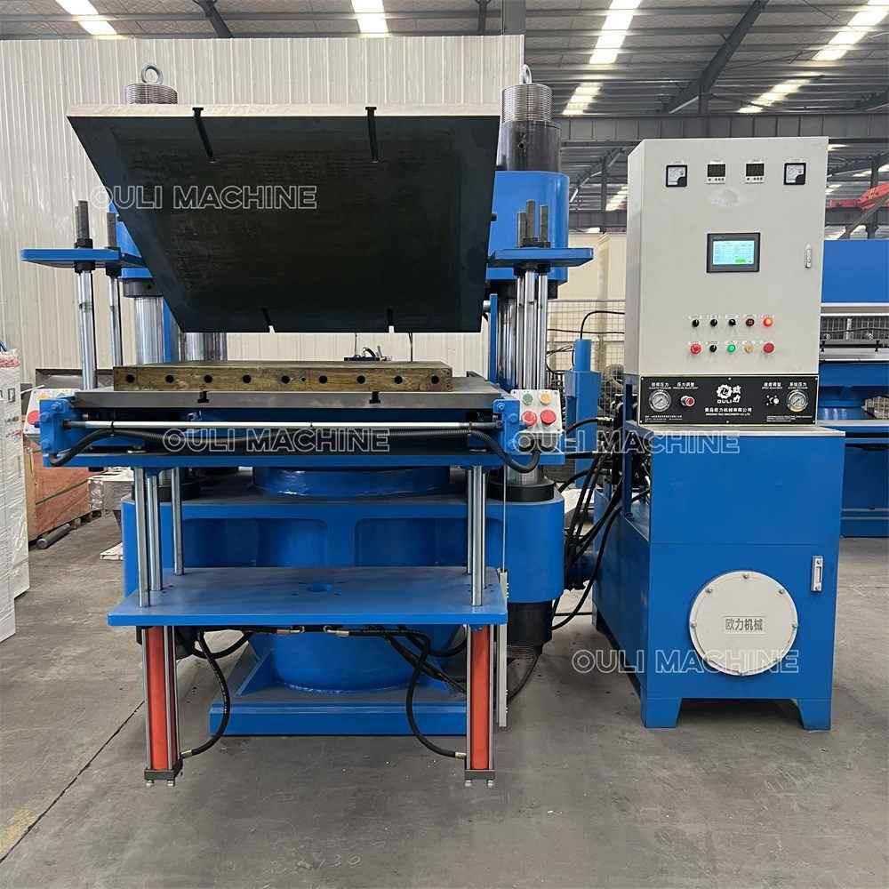 Prensa de vulcanización automática de tipo abierto