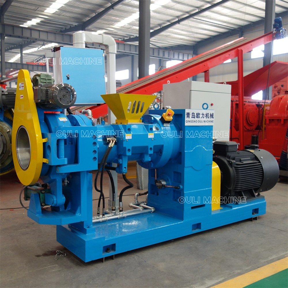 Máquina coladora de caucho