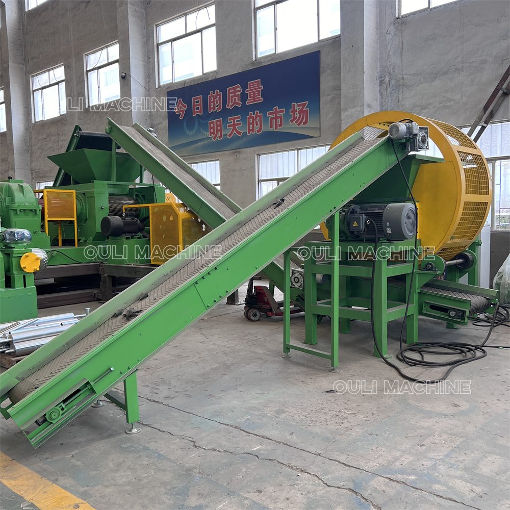 Máquina Trituradora de Neumáticos