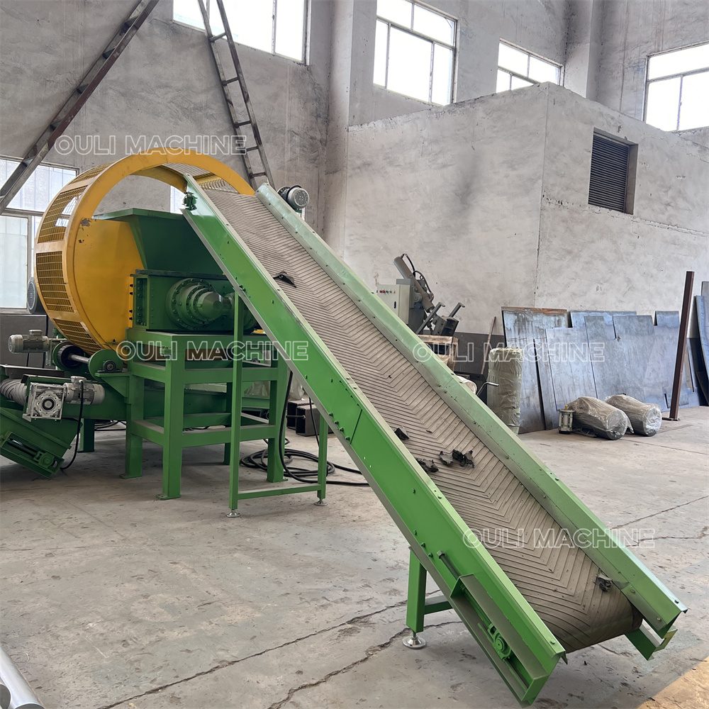 Máquina Trituradora de Neumáticos