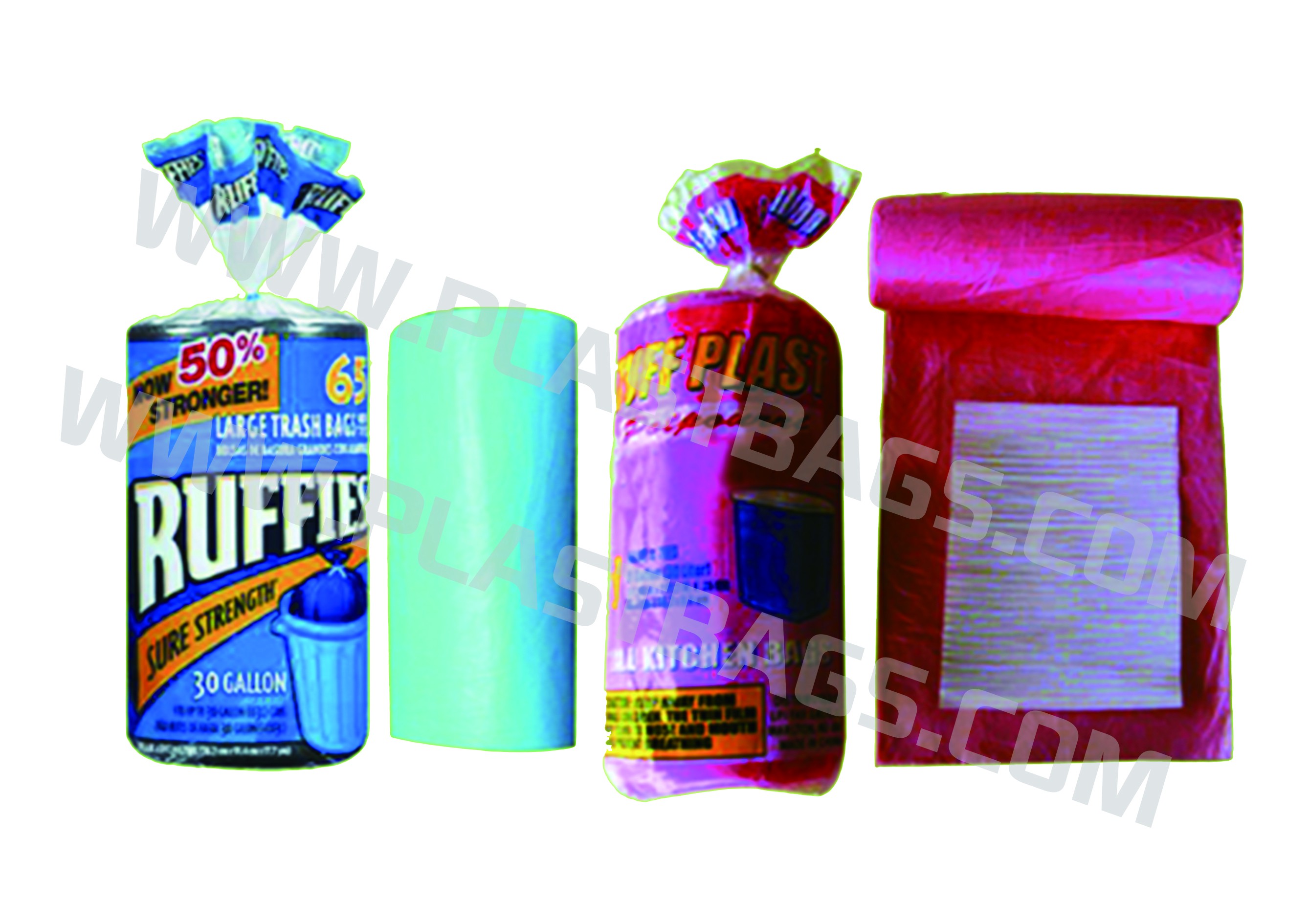 Perfumed garbage bags