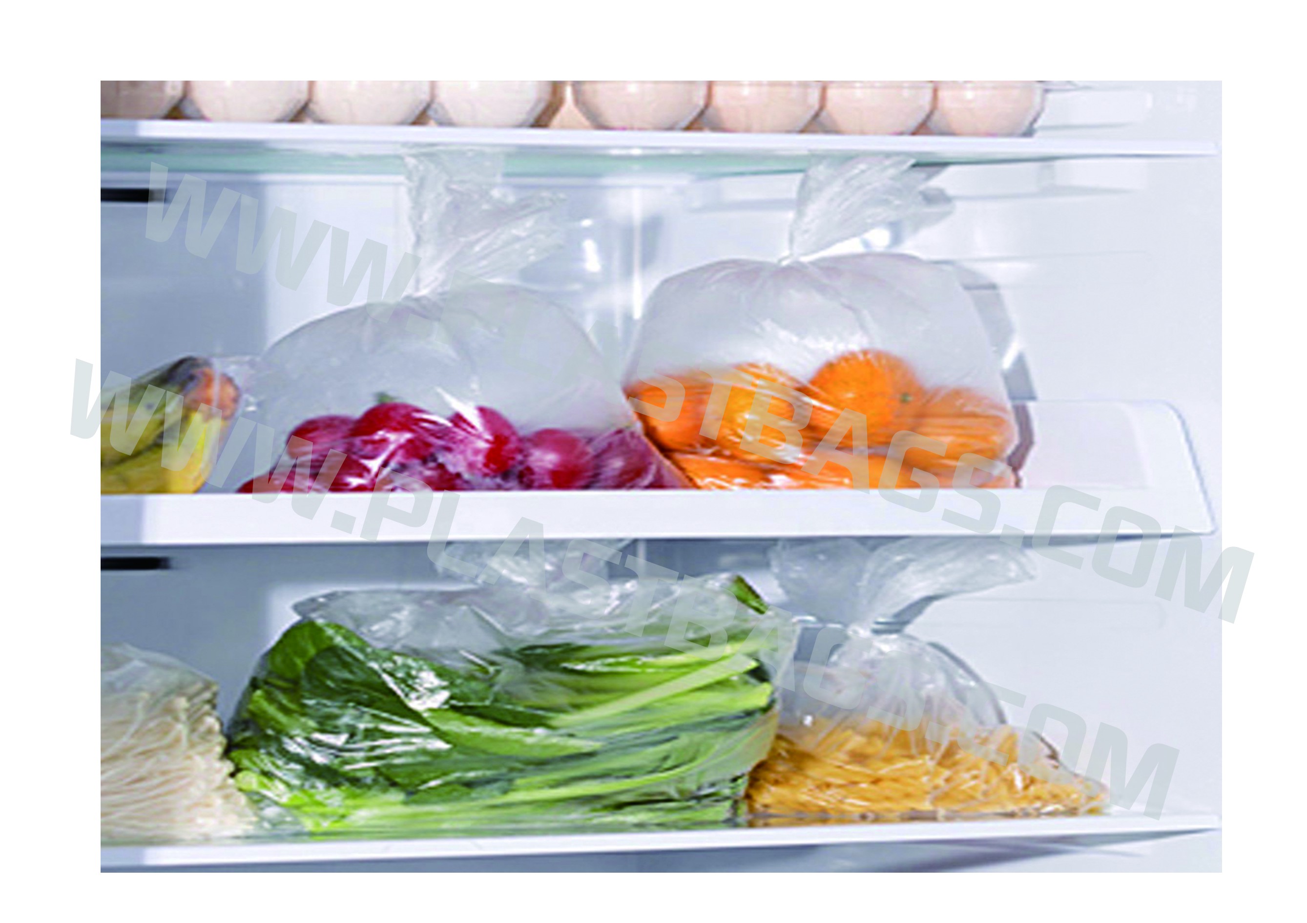 HDPE/LDPE Freezer bags on roll