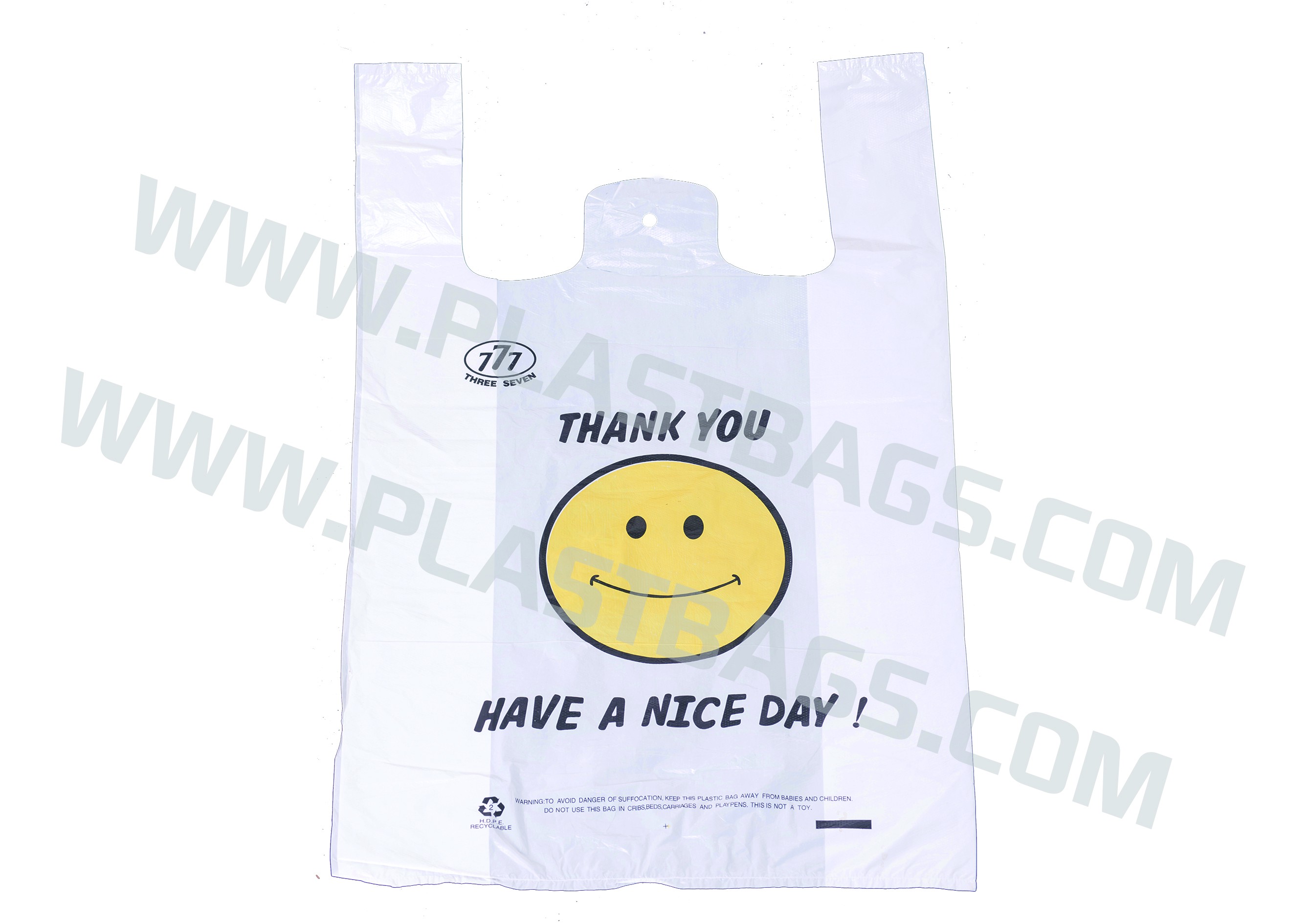 Supermarket t-shirt bags