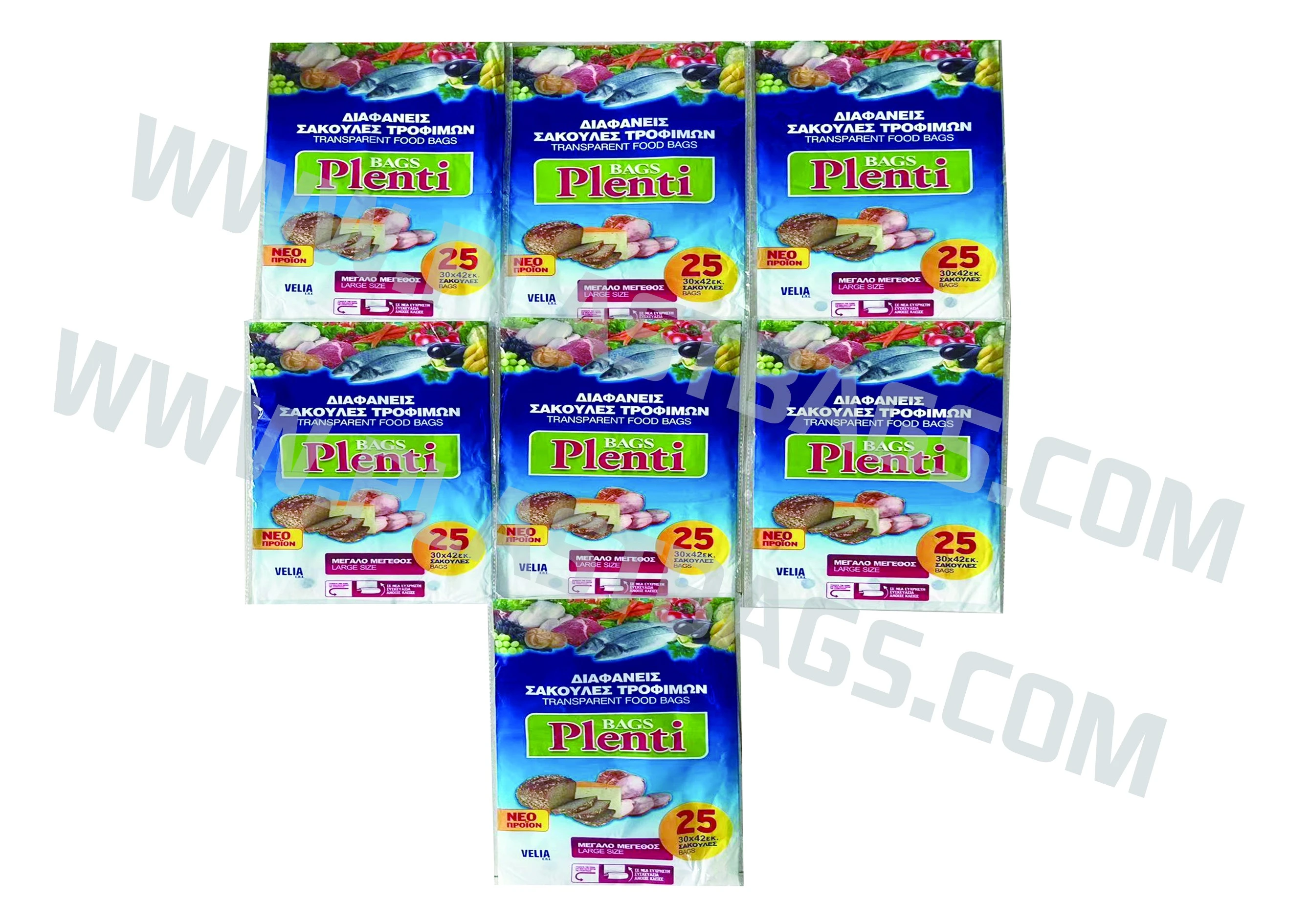 FOOD BAGS WITH BLOCK HEADER 2