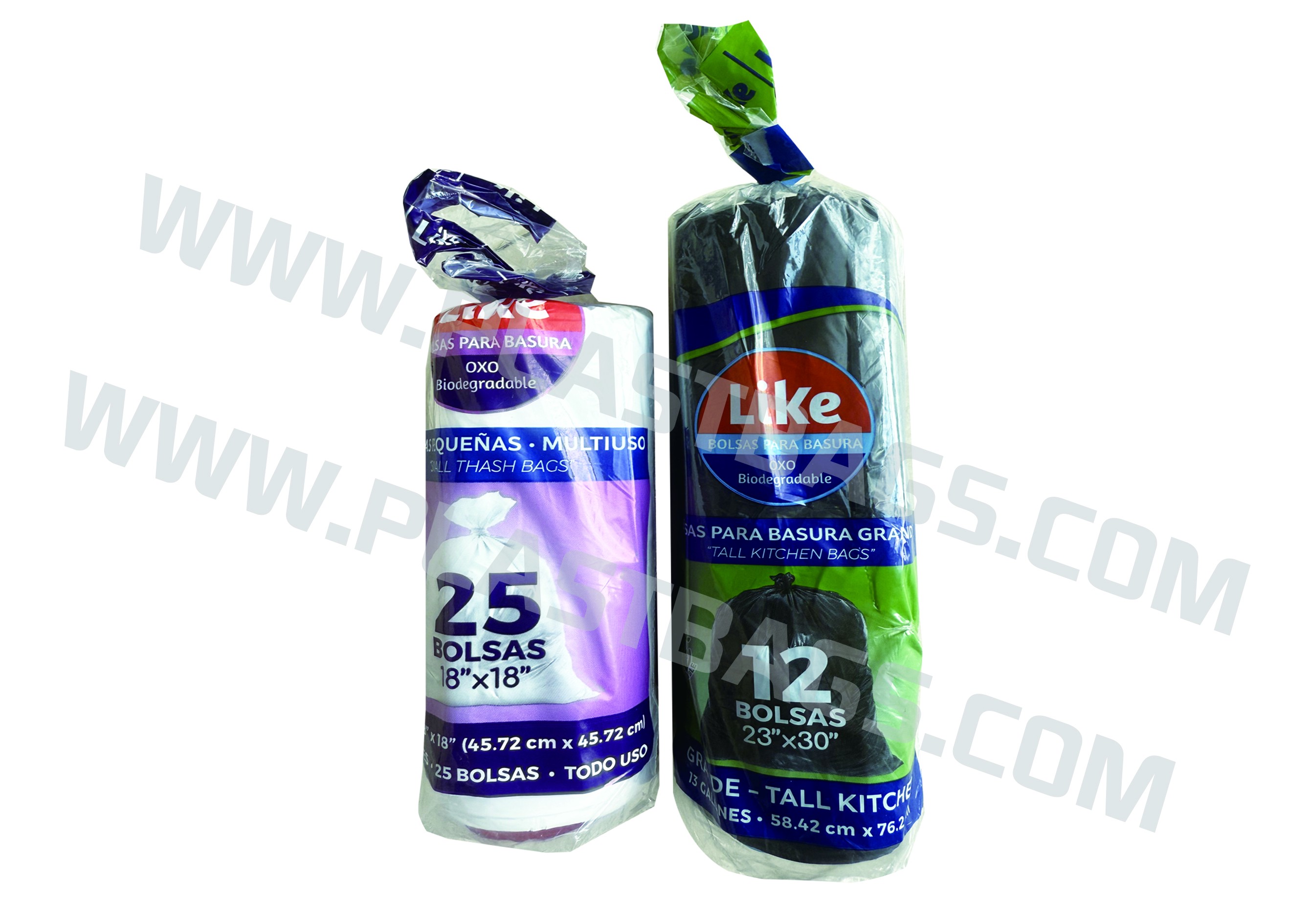 Star Seal garbage bags on rolls