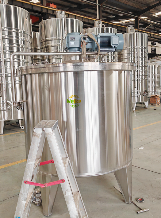 2000L Edelstahl-Düngermischtank