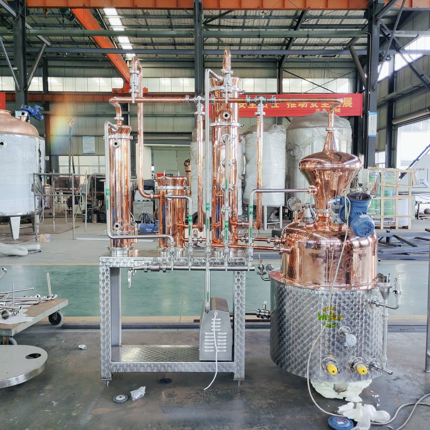 Attrezzatura per distilleria da 200L