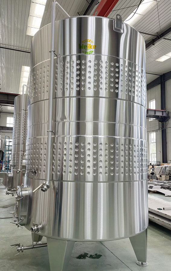 serbatoio in acciaio inossidabile per la fermentazione del vino