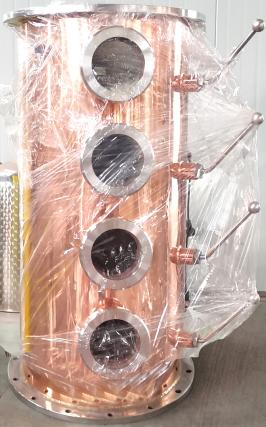 500L Attrezzatura per la distillazione dell'alcol a riflusso Vodka Gin Distillery