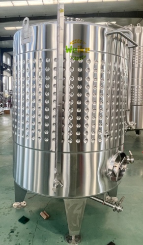 Serbatoio di fermentazione per vino bianco in acciaio inossidabile