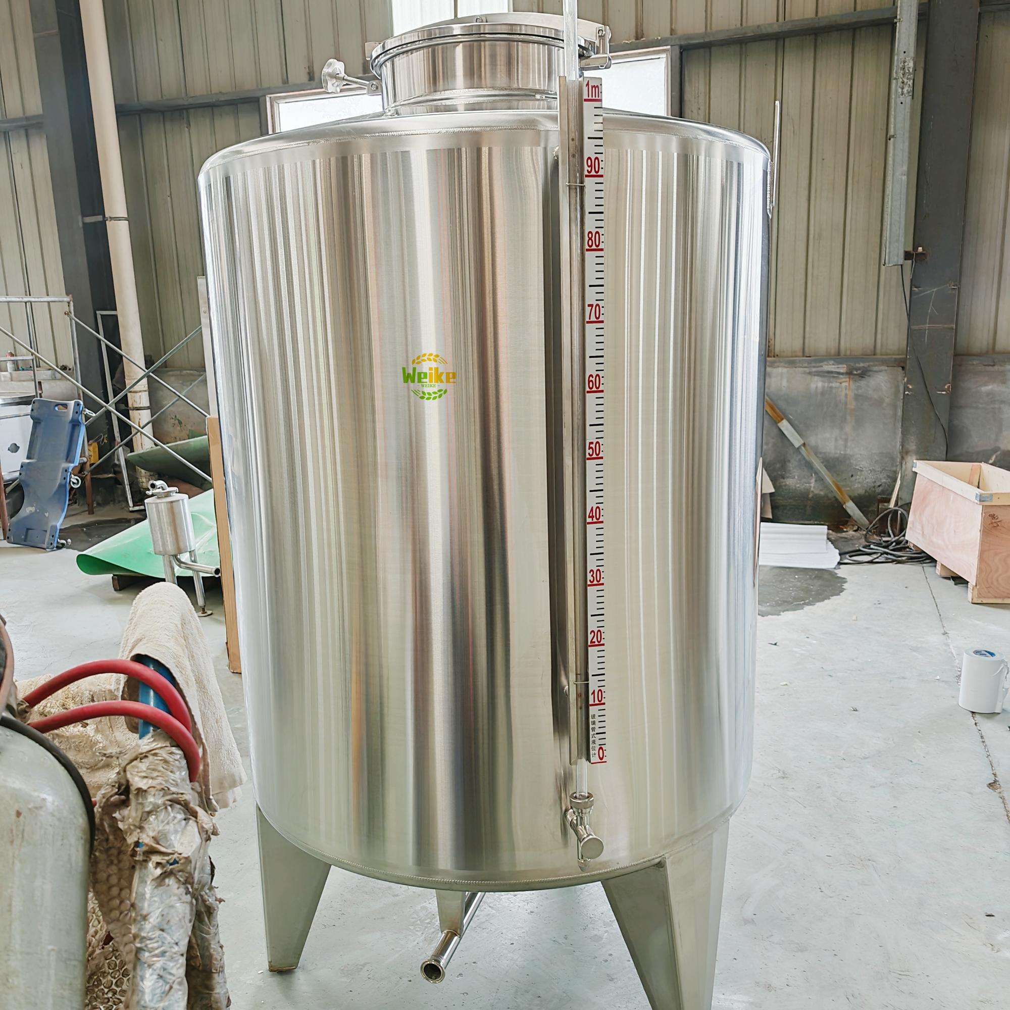 roestvrijstalen wijnopslagtanks