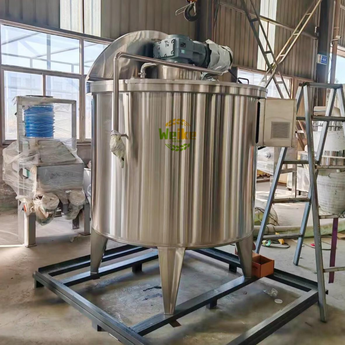 meng- en opslagtanks voor cosmetica