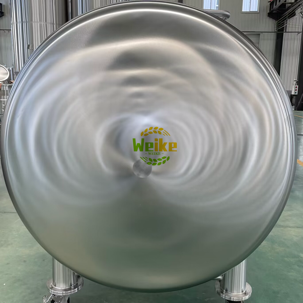 1000L horizontale helderbiertank