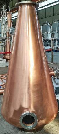 500L reflux-alcoholdistillatieapparatuur voor wodka- en gin-distilleerderij