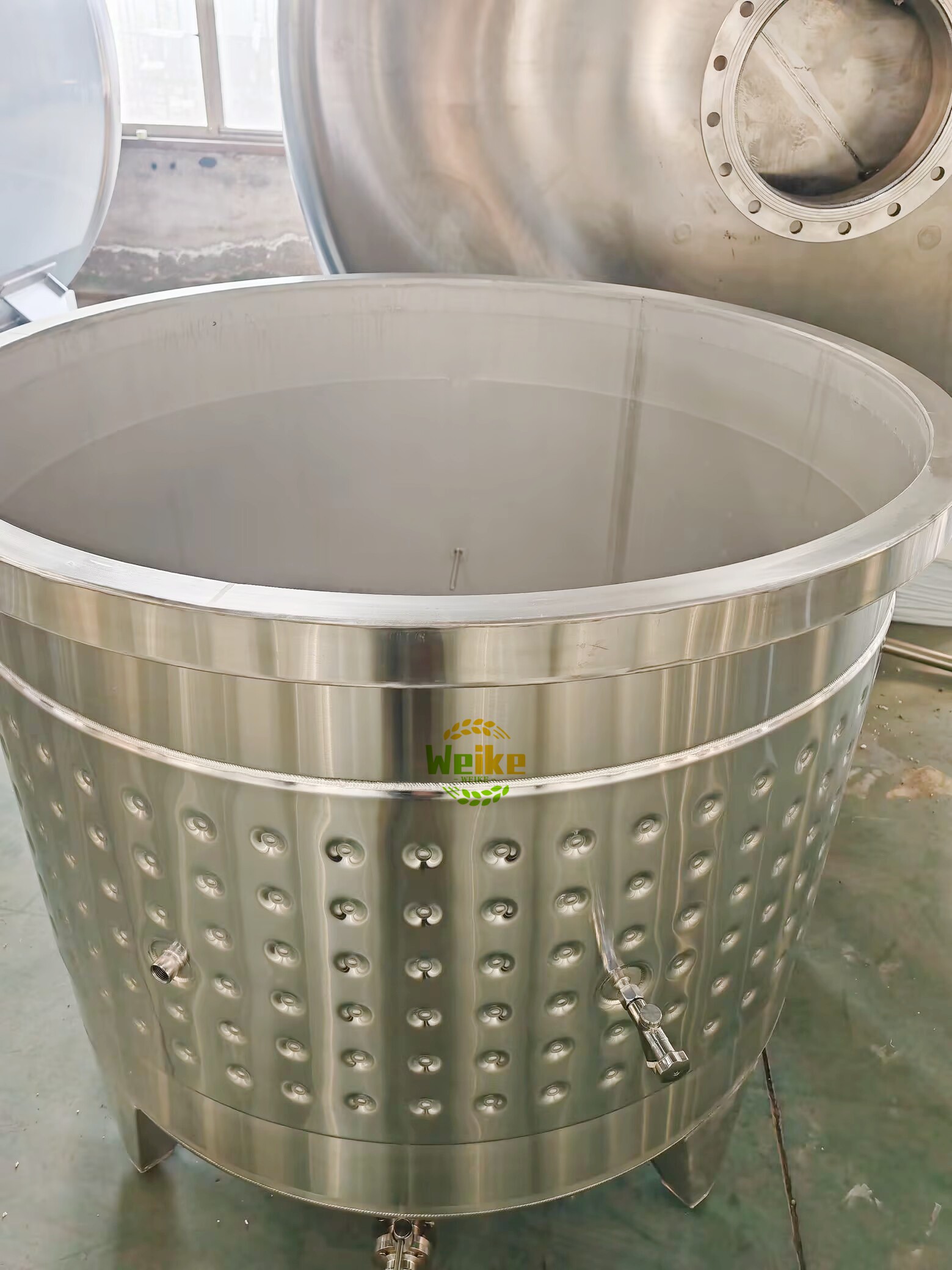 2000L tequila open-top fermentatietanks