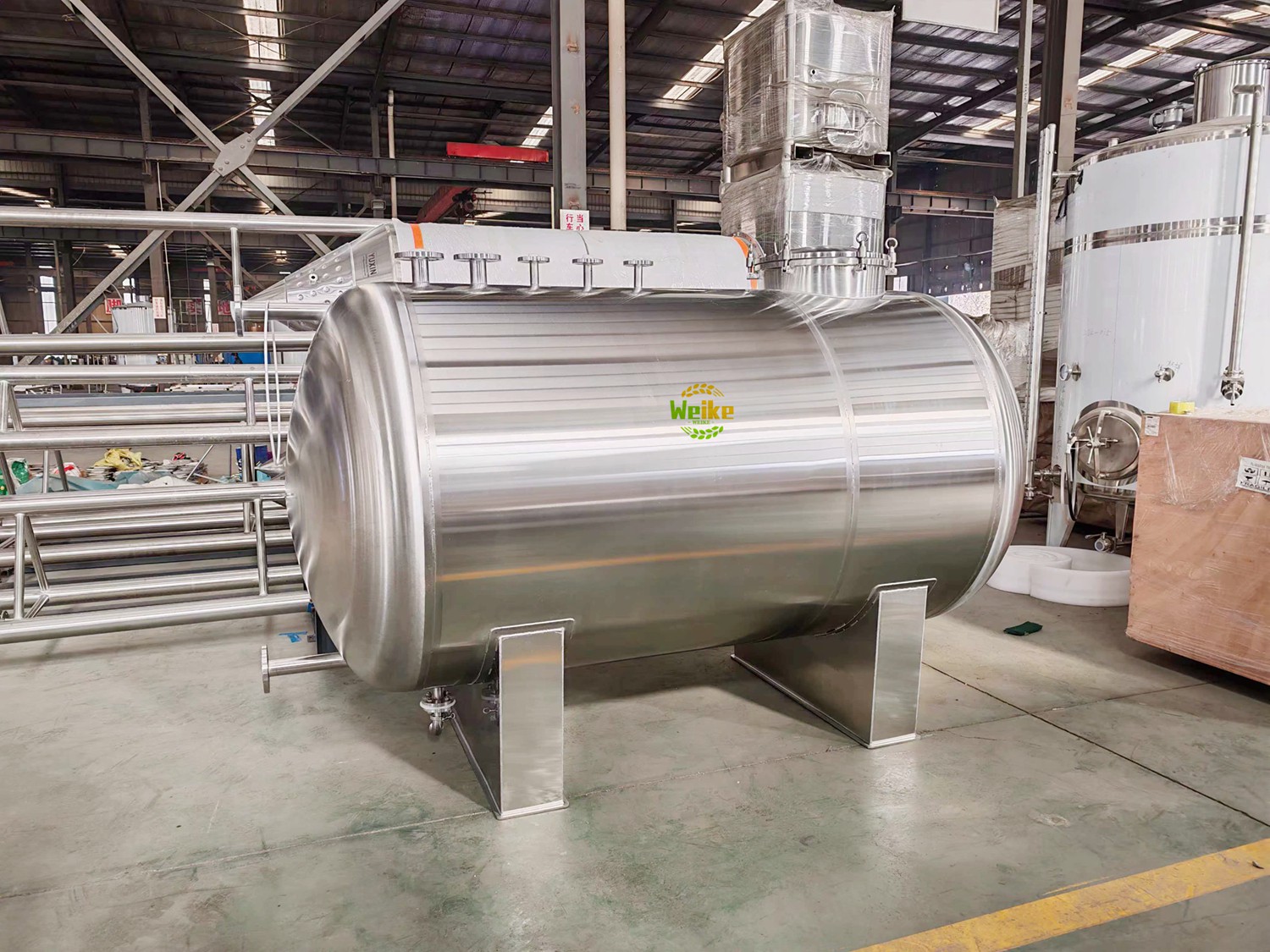 2000L horizontale melktank
