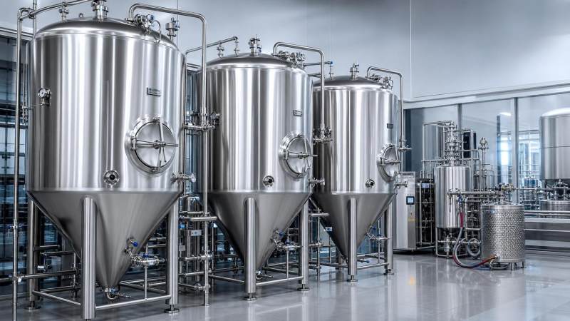 Stainless Steel Fermentation Tanks for Beer and wine Stainless Steel Fermentation Tanks for Beer and wine