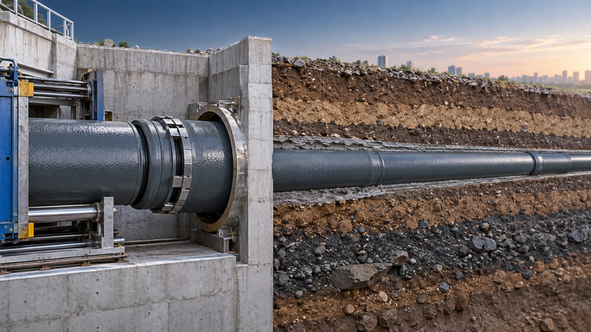 Specifying EN 545 Ductile Iron Pipe for Trenchless Water Main Renewal Specificeren van EN 545 nodulair gietijzeren buizen voor sleufloze vernieuwing van waterleidingen