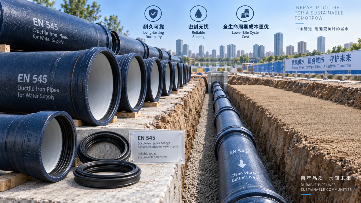 How EN 545 Compliance Changes Lifecycle Cost in Municipal Pipe Tenders Hoe EN 545-conformiteit de levenscycluskosten in gemeentelijke leidingaanbestedingen verandert