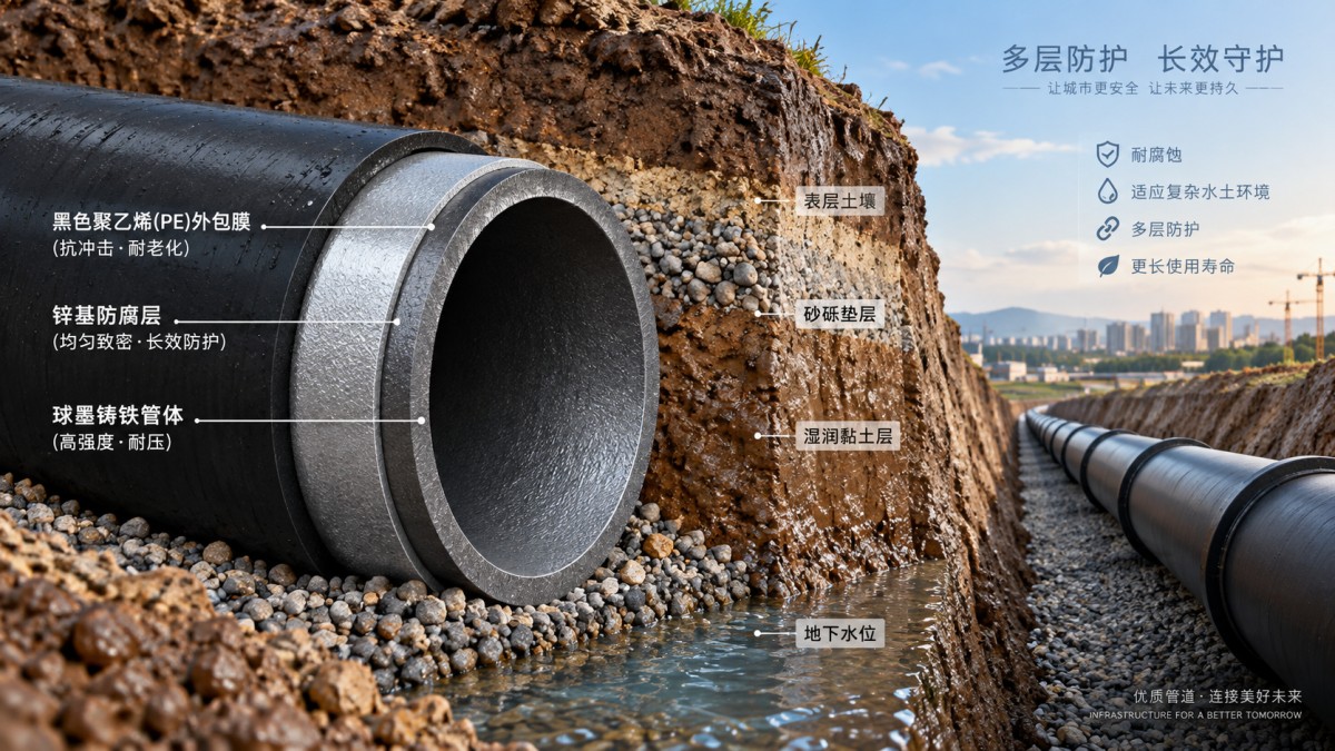 Selecting Ductile Iron Pipe Coatings for Corrosive Soil Conditions Seleção de Revestimentos para Tubos de Ferro Dúctil em Condições de Solo Corrosivo