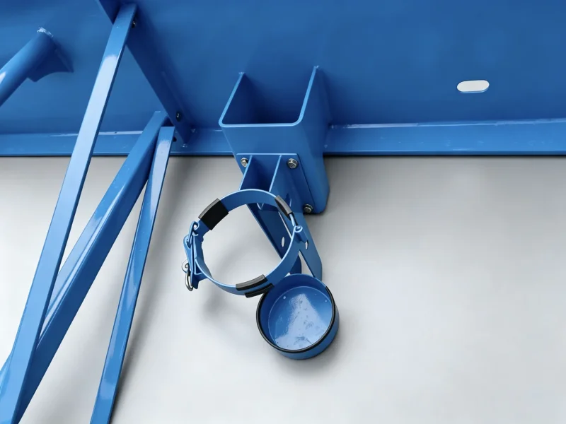 45-ft-Skelettanhänger mit 3 Achsen