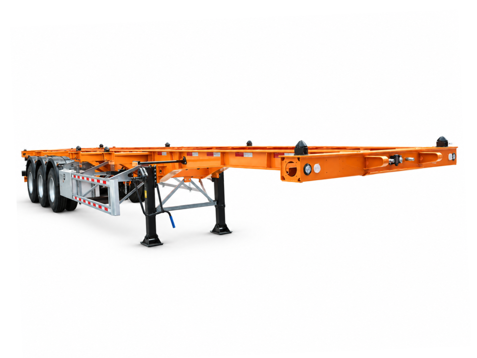 40-ft-3-Achs-Skelettauflieger
