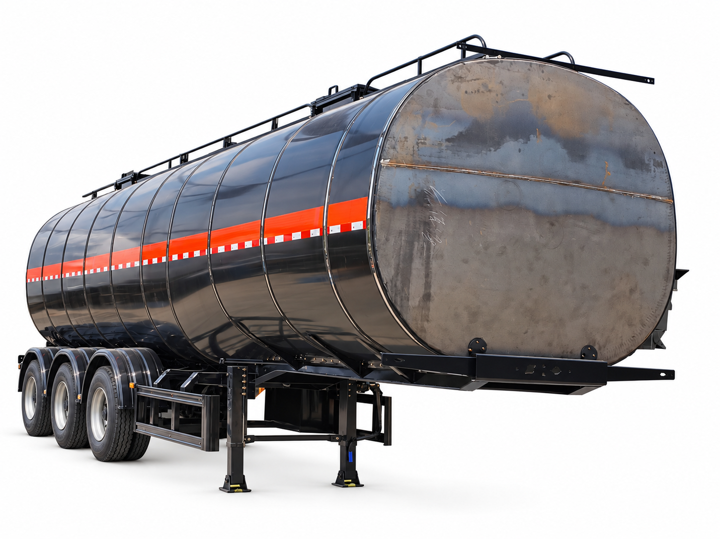 40.000-L-beheizter Bitumen-Tankauflieger