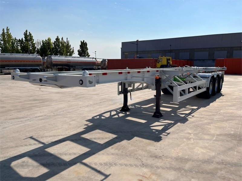 3-Achs-40-Fuß-Containerchassis-Sattelauflieger