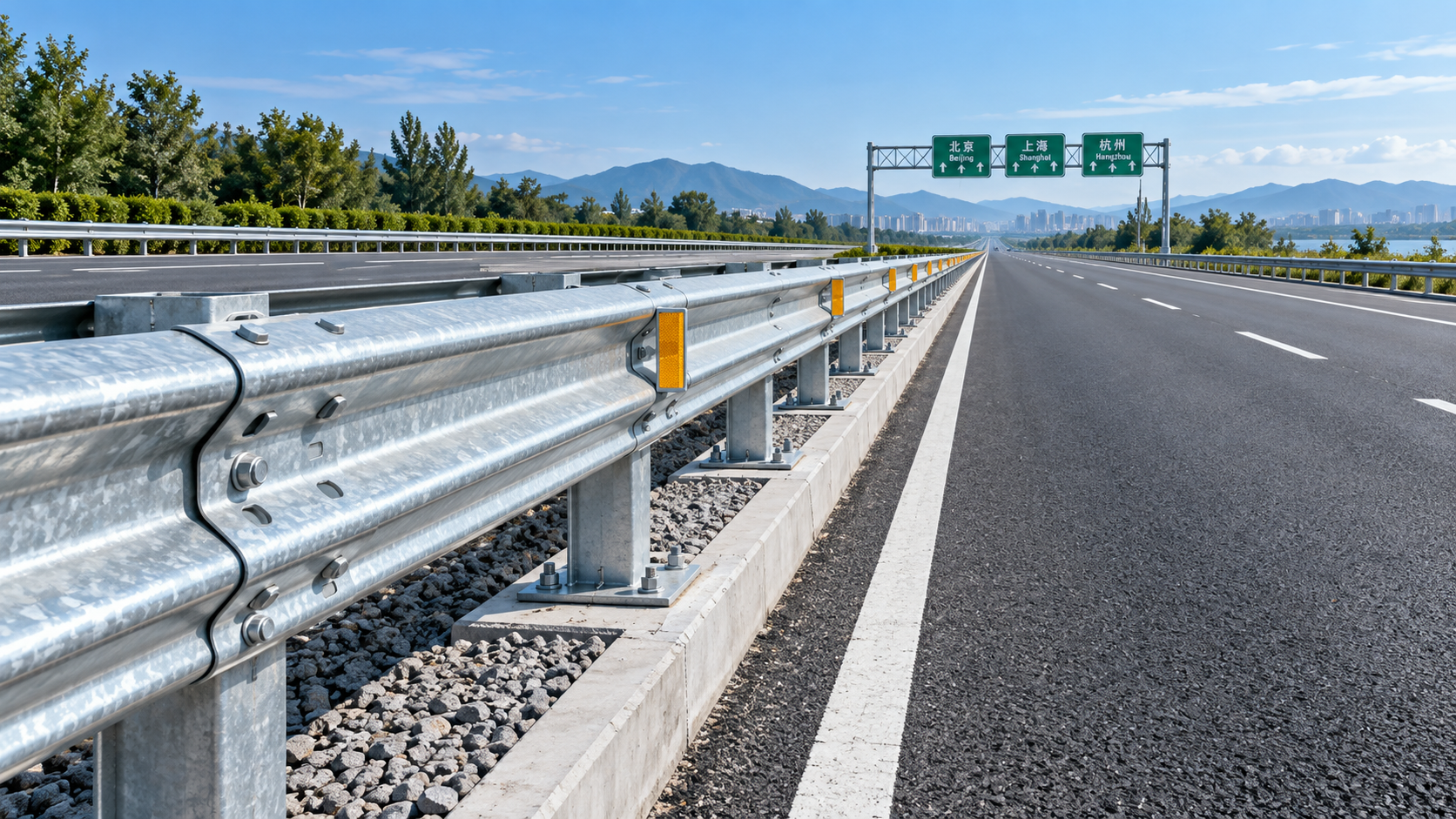 A defensa com poste Z é adequada para aplicações em canteiros centrais de rodovias divididas? A defensa com poste Z é adequada para aplicações em canteiros centrais de rodovias divididas?