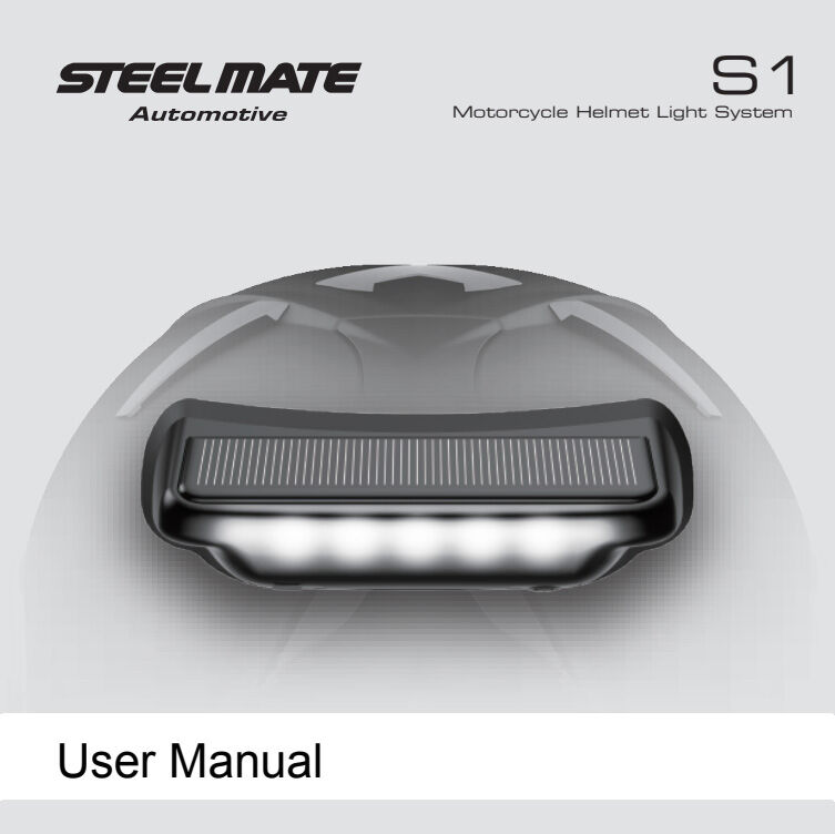 Luz para casco de motocicleta-S1