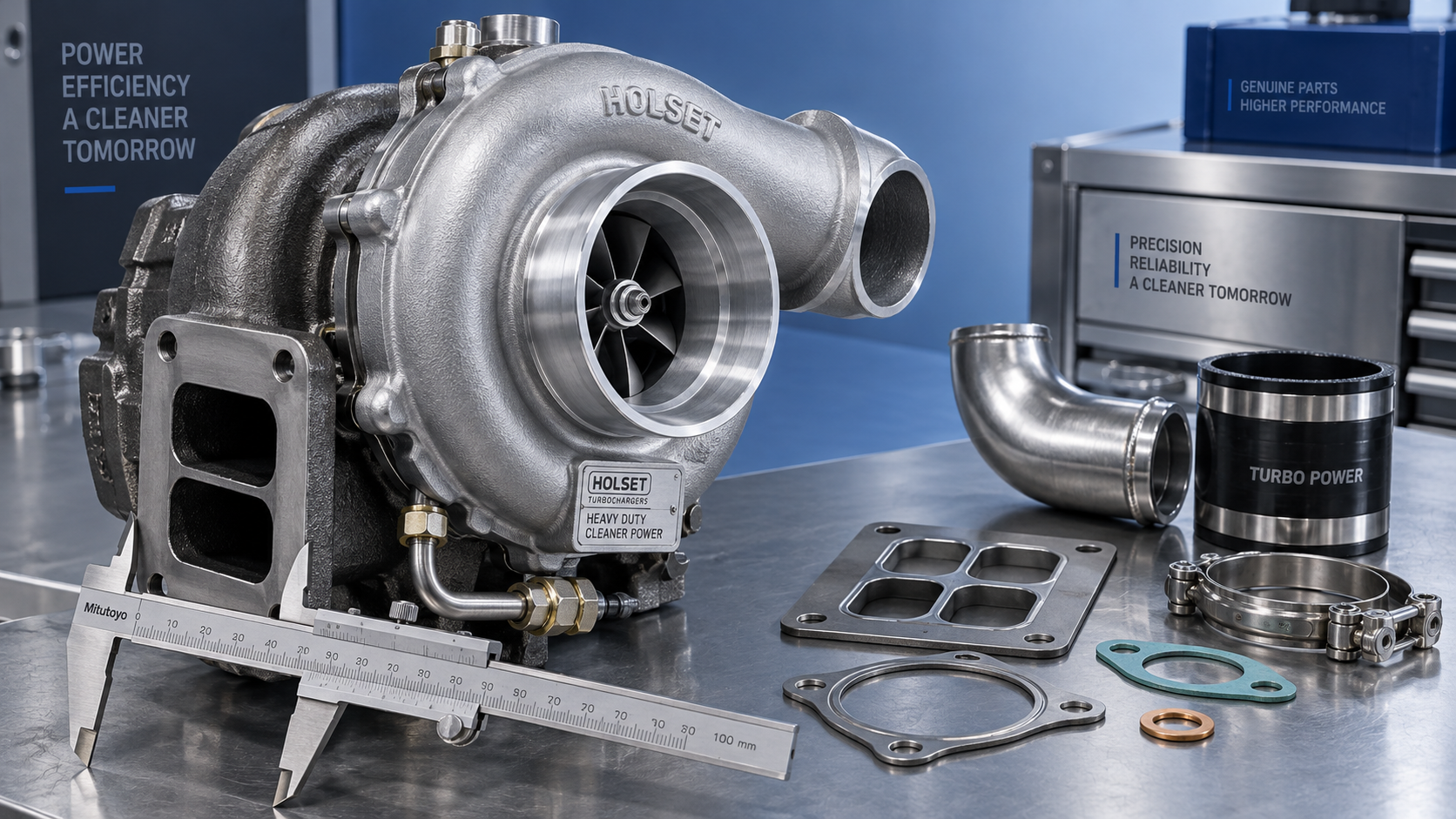 Turbocompressor B3G 202V09100-7840: verificações de compatibilidade antes da substituição