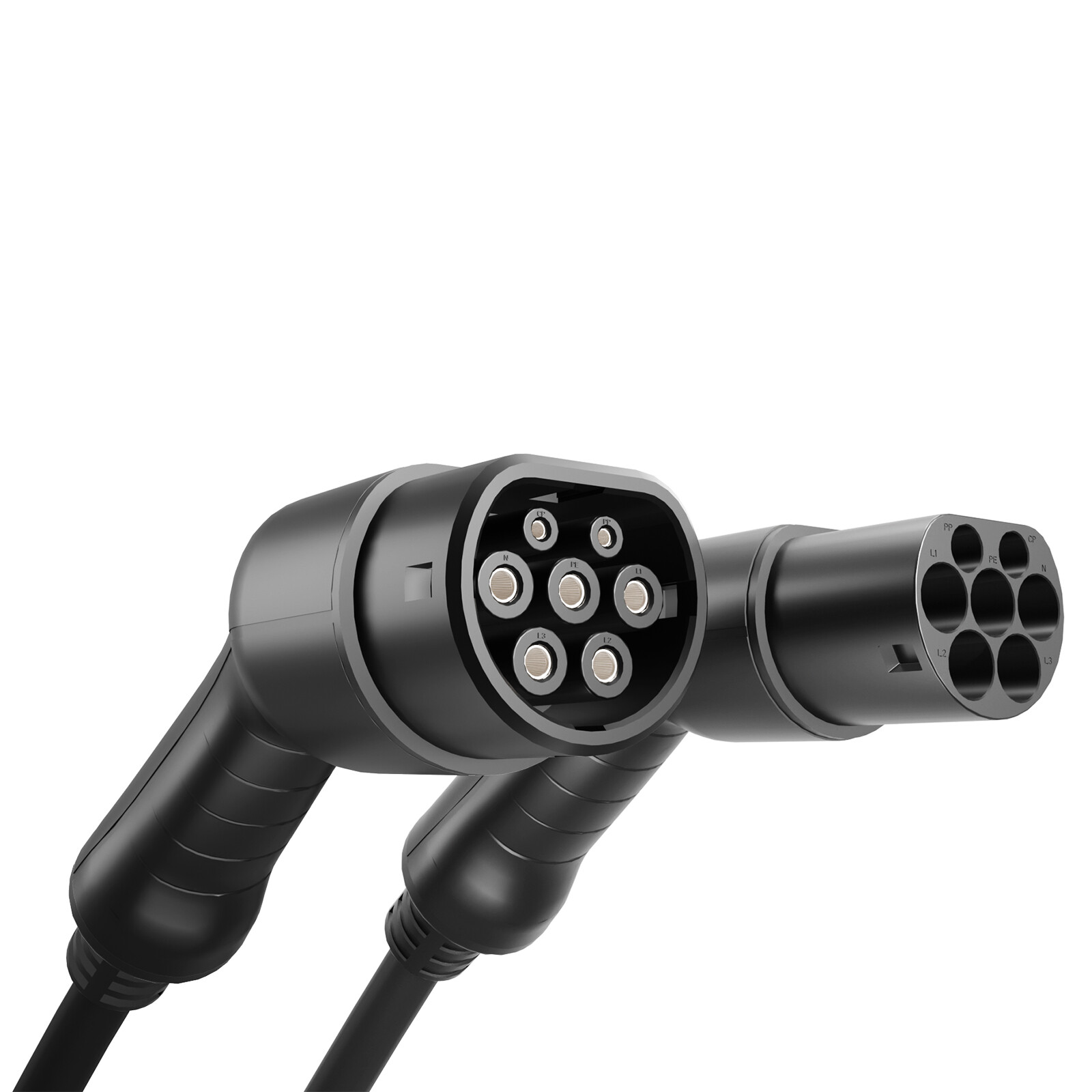كابل شحن المركبات الكهربائية EVSEClub G1.0 من النوع 2 إلى النوع 2